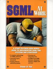 Cover of: SGML at work by Danny R. Vint
