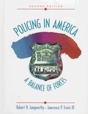 Cover of: Policing in America: a balance of forces