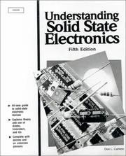 Cover of: Understanding Solid State Electronics (5th Edition) (Sams Understanding Series) by Don L. Cannon