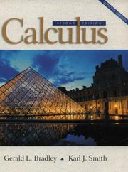 Cover of: Single variable calculus by Gerald L. Bradley
