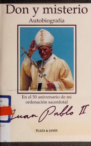 Cover of: Don y misterio by Pope John Paul II