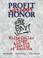 Cover of: Profit Without Honor (Trade Version)