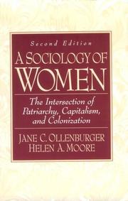 Cover of: Sociology of Women, A | Jane C. Ollenburger
