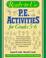 Cover of: Ready-To-Use P.E. Activities for Grades 5-6