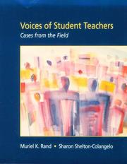 Cover of: Voices of Student Teachers | Muriel K. Rand