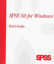 Cover of: SPSS 8.0 for Windows: brief guide.