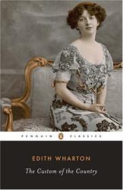 Cover of: The custom of the country by Edith Wharton