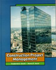 Cover of: Construction Project Management