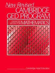 Cover of: New Revised Cambridge Ged Program by Cambridge University Press.