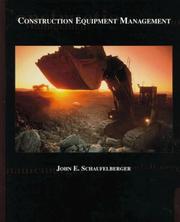 Cover of: Construction equipment management