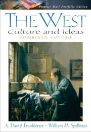 Cover of: The west: culture and ideas