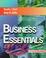 Cover of: Business essentials