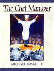 Cover of: Chef Manager, The by Michael Baskette