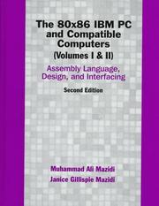 Cover of: 80X86 IBM PC and Compatible Computers, The by Muhammad ali mazidi