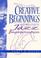 Cover of: Creative Beginnings