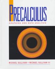 Cover of: Precalculus: graphing and data analysis