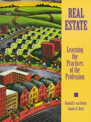 Cover of: Real estate: learning the practices of the profession