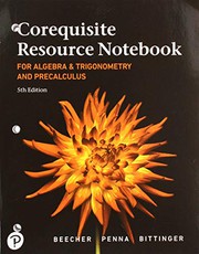 Cover of: Algebra and Trigonometry, Loose-Leaf Edition with Corequisite Resource Notebook Plus MyLab Revision with Corequisite Support -- 24-Month Access Card Package