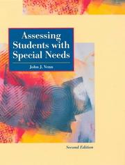 Cover of: Assessing students with special needs by John Venn