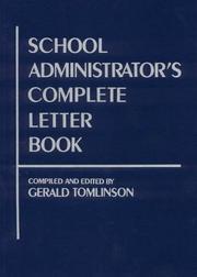 Cover of: School administrator's complete letter book