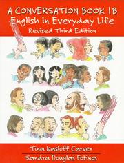 Cover of: A Conversation, Book 1B: English in Everyday Life (Conversation)