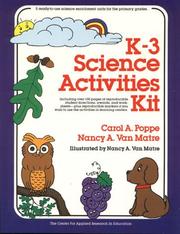 Cover of: Science enrichment activities for the elementary school