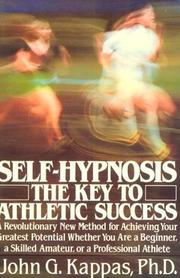 Cover of: Self-hypnosis: the key to athletic success
