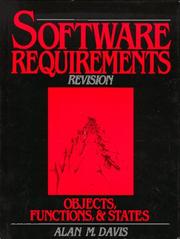 Cover of: Software requirements by Alan Mark Davis