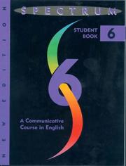 Cover of: Spectrum 6: a communicative course in English