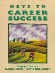 Cover of: Keys to career success by Carol Carter