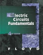 Cover of: Electric circuits fundamentals by Thomas L. Floyd