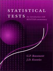 Cover of: Statistical tests by G. P. Beaumont