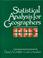 Cover of: Statistical analysis for geographers