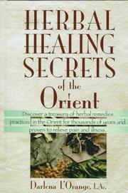 Cover of: Herbal healing secrets of the Orient