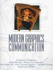 Cover of: Modern graphics communication