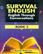 Cover of: Survival English: English Through Conversations, Book 3, Second Edition