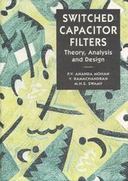 Switched capacitor filters by P. V. Ananda Mohan