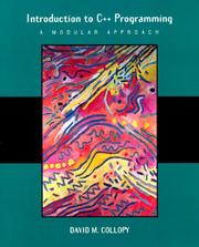Cover of: Introduction to C++ Programming by David M. Collopy, David M. Collopy