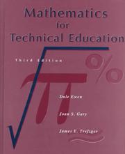 Cover of: Mathematics for technical education by Dale Ewen