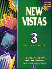 Cover of: New Vistas, Book 3, Second Edition (Student Book)