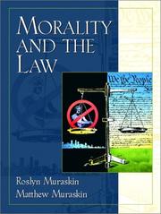 Cover of: Morality and Law