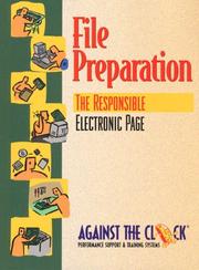 Cover of: File Preparation by Inc. Against The Clock, Inc. Against The Clock