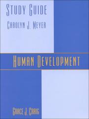Cover of: Human Development: Study Guide