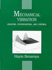 Mechanical vibration by Haym Benaroya