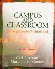 Cover of: Campus and Classroom: Making Schooling Multicultural (2nd Edition)