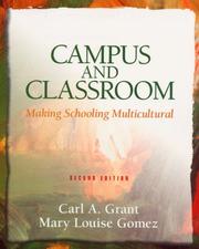 Cover of: Campus and classroom: making schooling multicultural