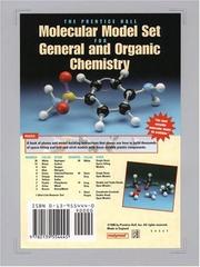 Cover of: Prentice Hall Molecular Model Set for General and Organic Chemistry by Prentice-Hall, inc.