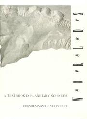Cover of: Worlds apart: a textbook in planetary sciences
