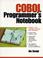 Cover of: COBOL programmer's notebook