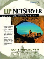 Cover of: HP NetServer guide for Windows NT by Marty Poniatowski